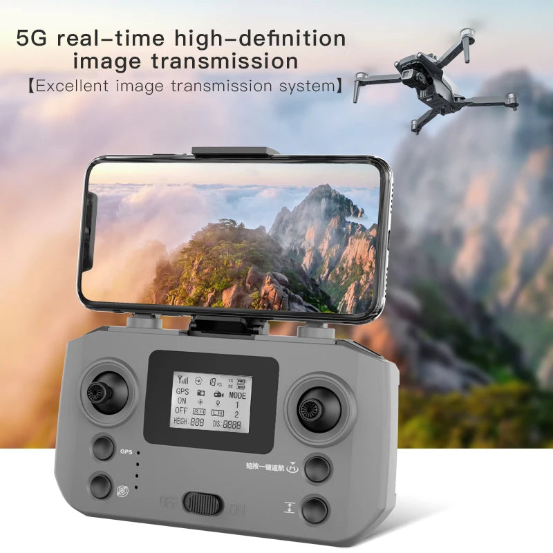 Pro Max GPS Drone – Dual Camera, 5KM Range, 4K Video