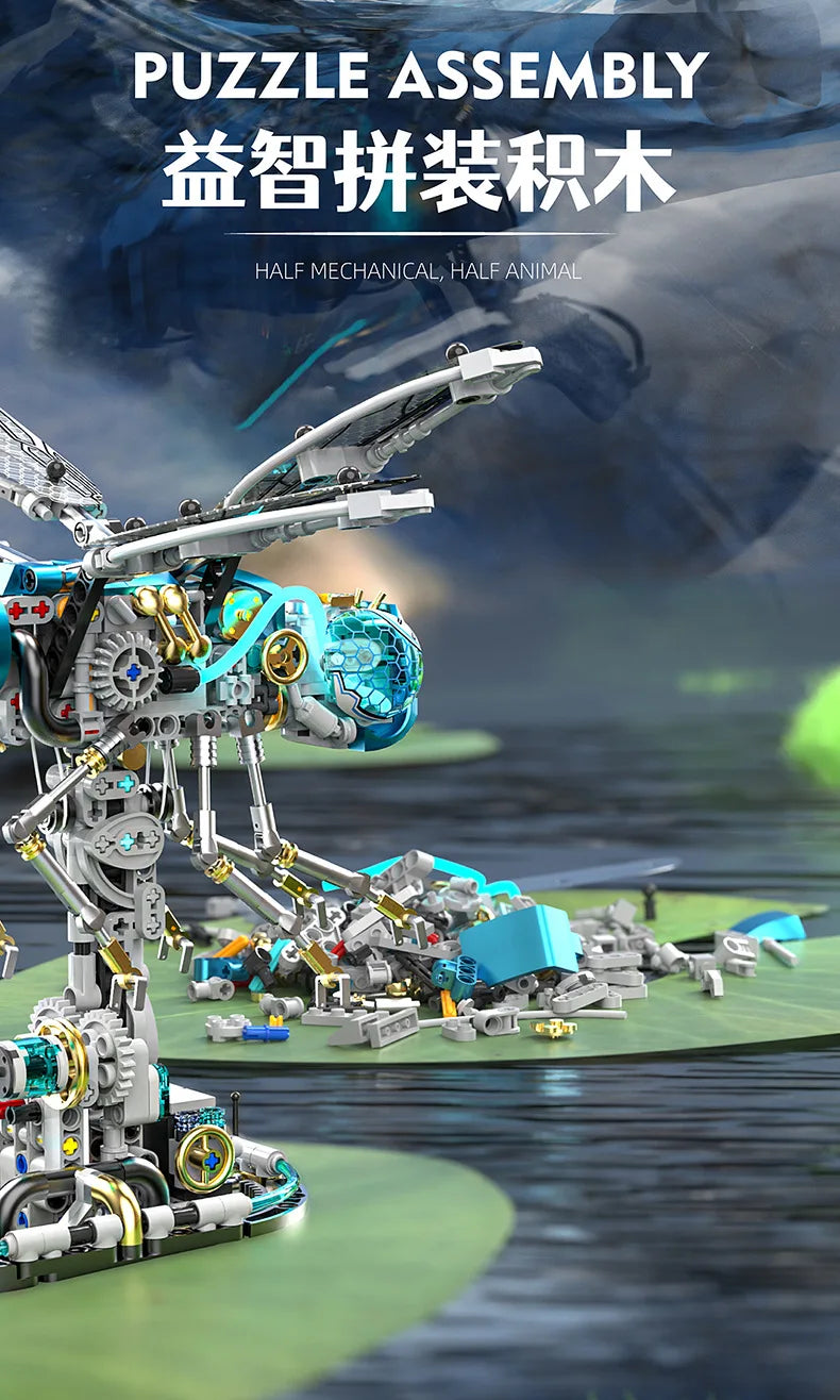 Wooden Assembly Toy – Dragonfly Model Kit