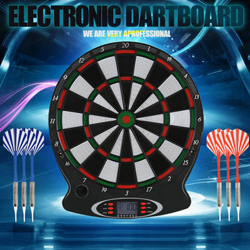 Electronic Dartboard with LCD Score Display & 6 Darts