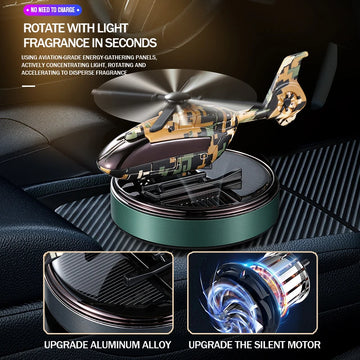 Car Solar Helicopter Air Freshener
