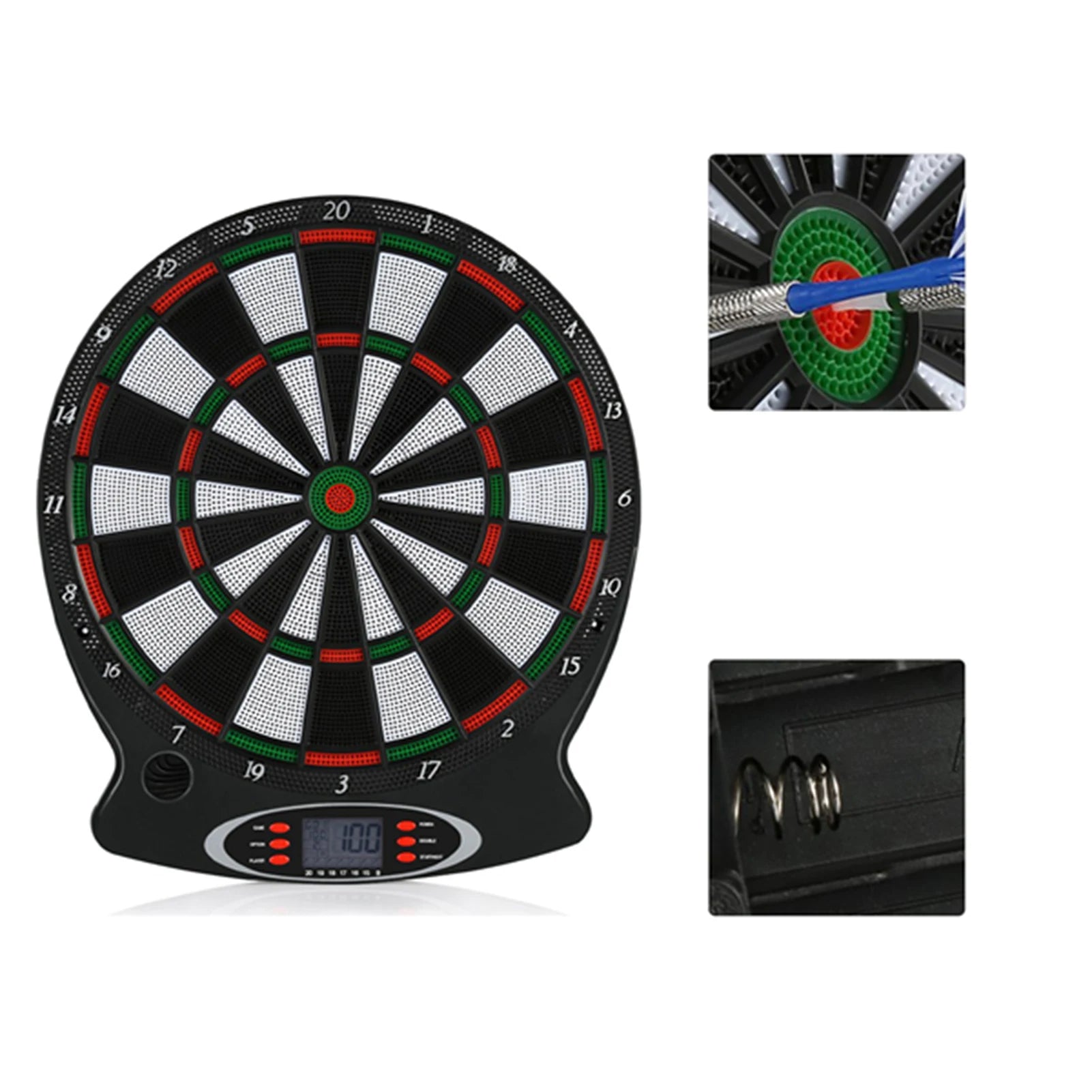 Electronic Dartboard with LCD Score Display & 6 Darts