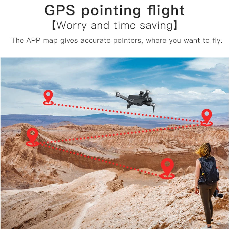 Pro Max GPS Drone – Dual Camera, 5KM Range, 4K Video