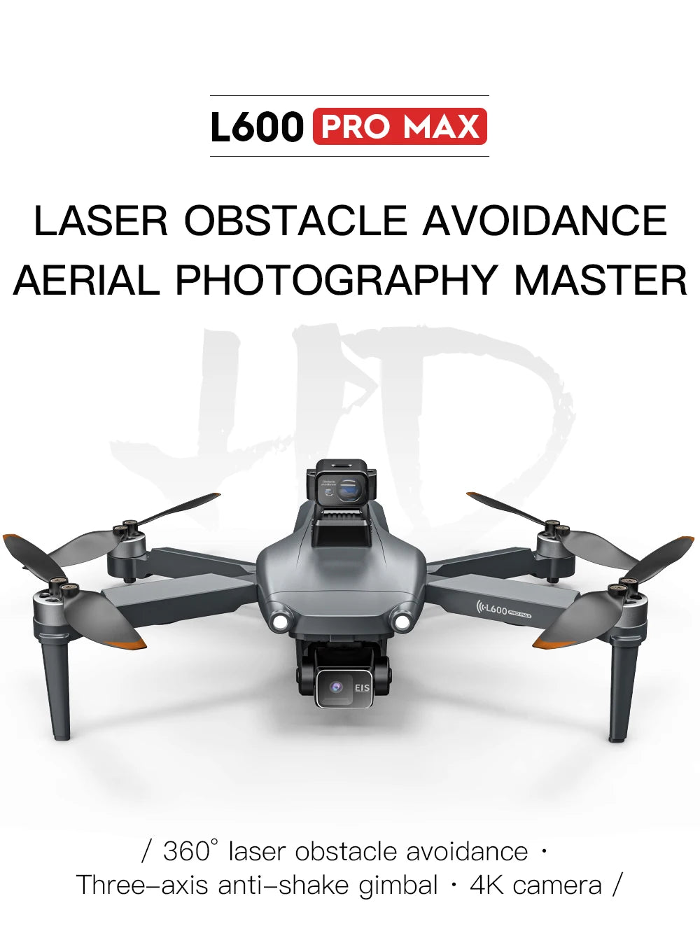 Pro Max GPS Drone – Dual Camera, 5KM Range, 4K Video