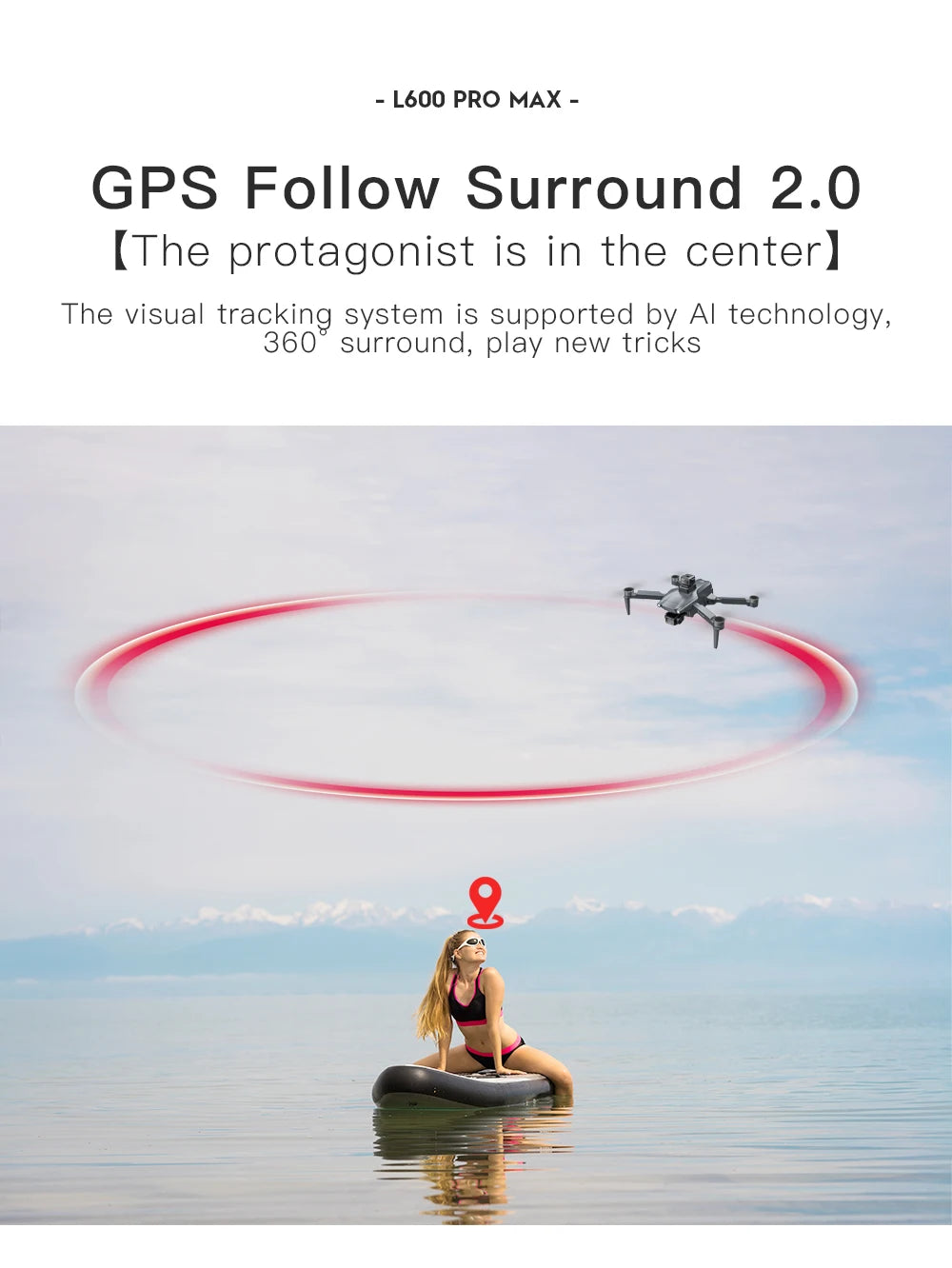 Pro Max GPS Drone – Dual Camera, 5KM Range, 4K Video