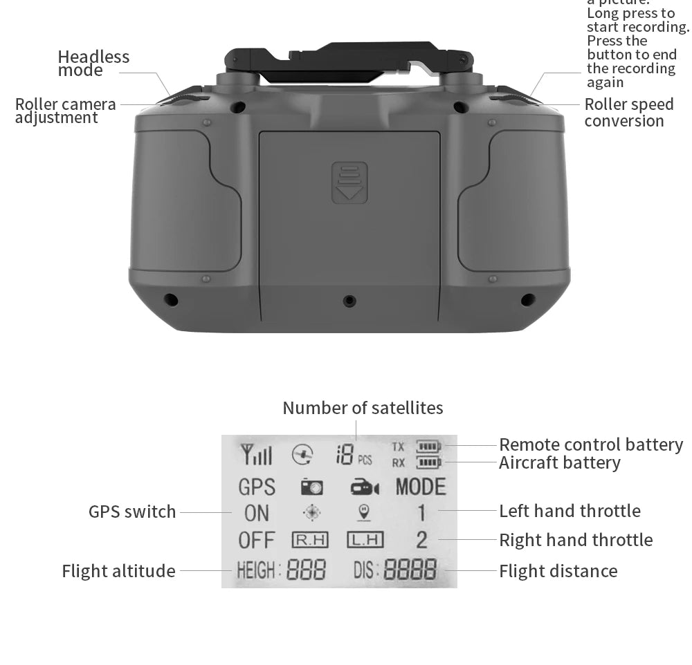 Pro Max GPS Drone – Dual Camera, 5KM Range, 4K Video