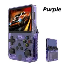 R36 Retro Handheld Game Console – 64GB, Linux OS, 3.5-Inch Screen