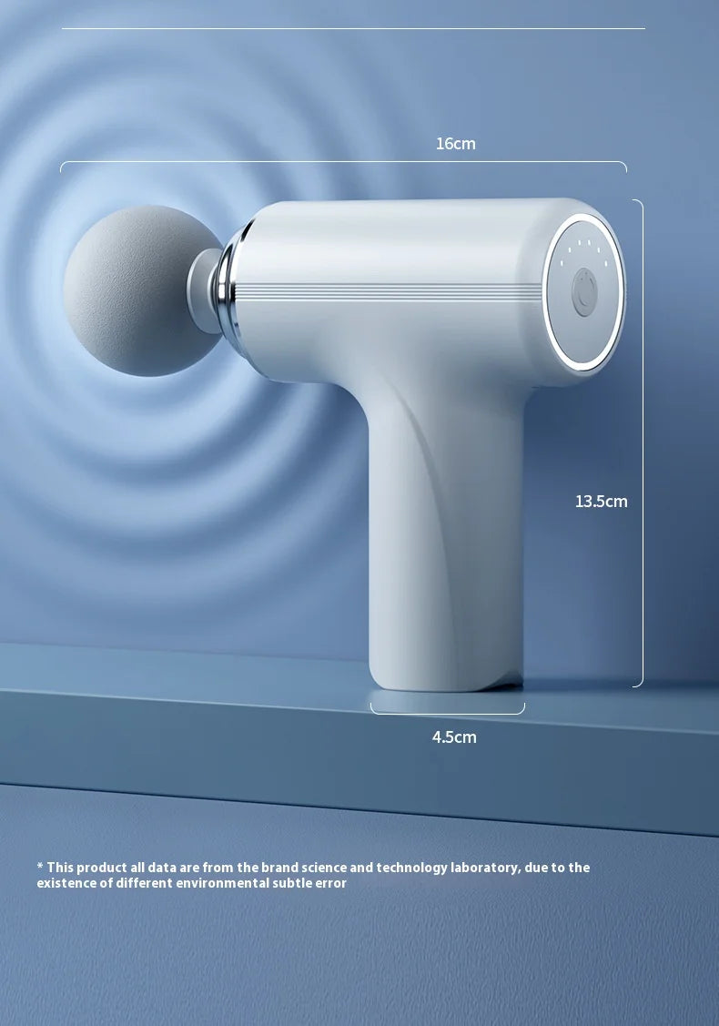 Portable Electric Fascia Massage Gun – Rechargeable Muscle Relaxation Tool