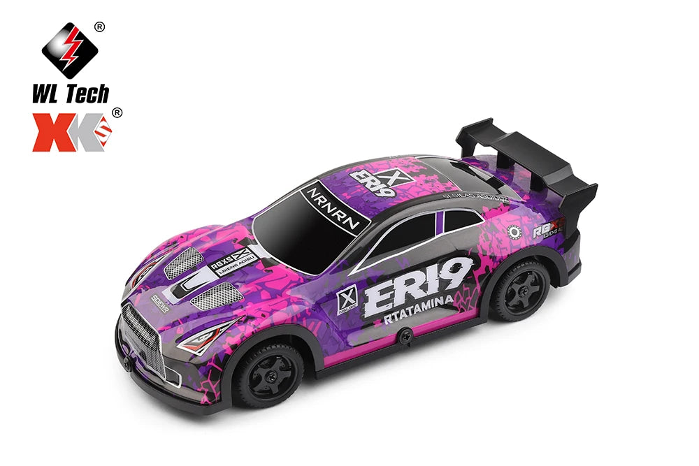 Mini GTR RC Racer – 4WD Drift Action with LED Headlights