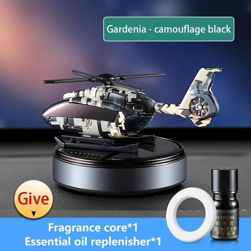 Car Solar Helicopter Air Freshener