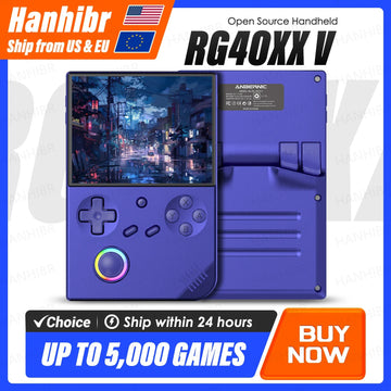 RG40XXV Retro Handheld Console – 4" Display, Joystick, Video Out