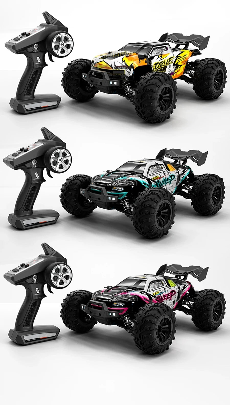 Brushless 4WD RC Car – Off-Road 80KM/H Racing Truck