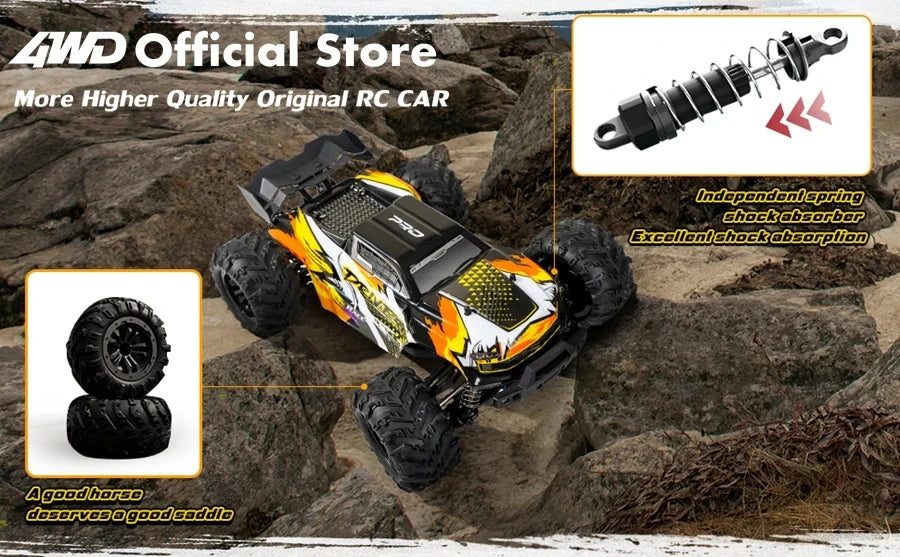 Brushless 4WD RC Car – Off-Road 80KM/H Racing Truck
