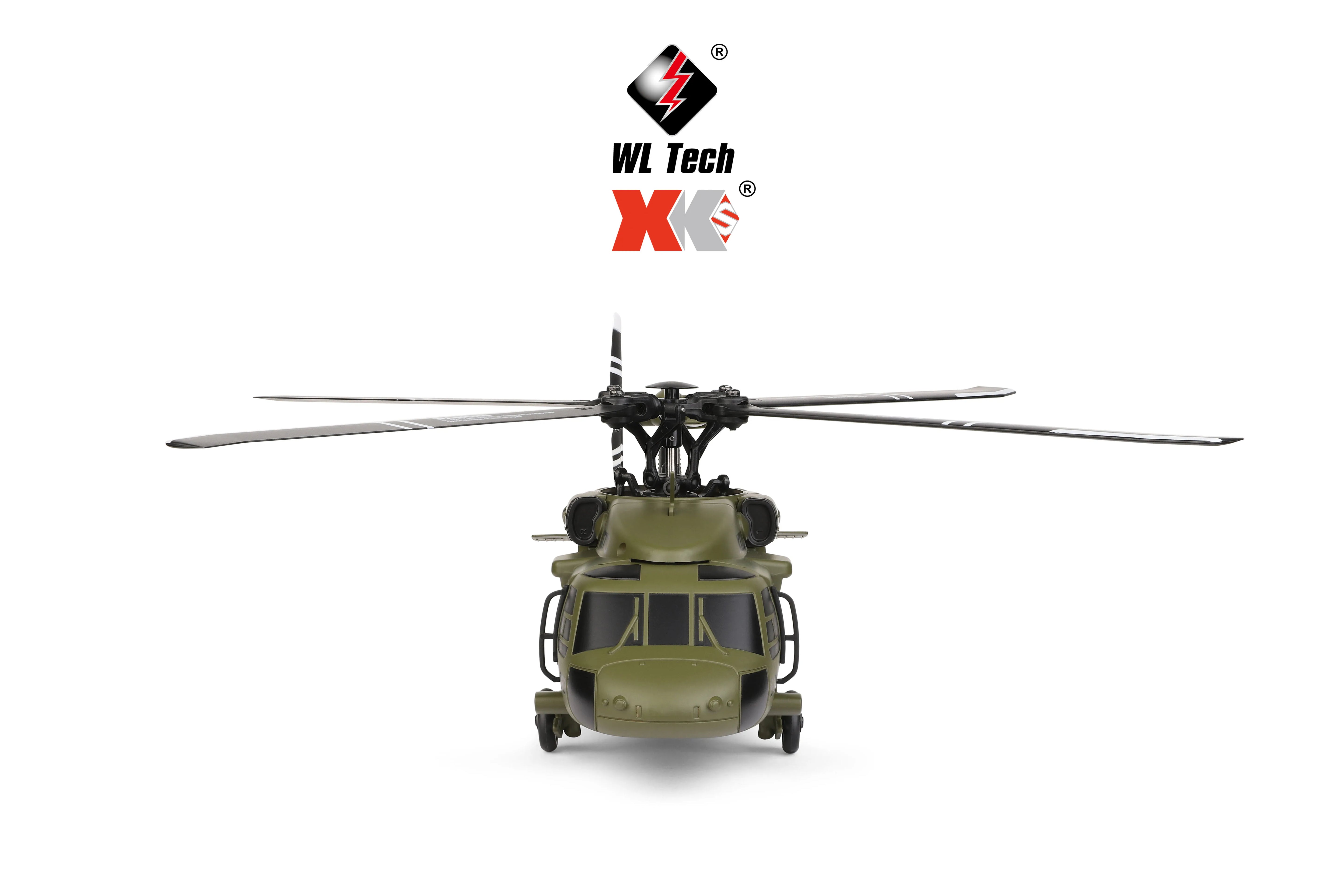 K170 RC Tactical Helicopter – 1:48 Scale Military Utility Aircraft Model