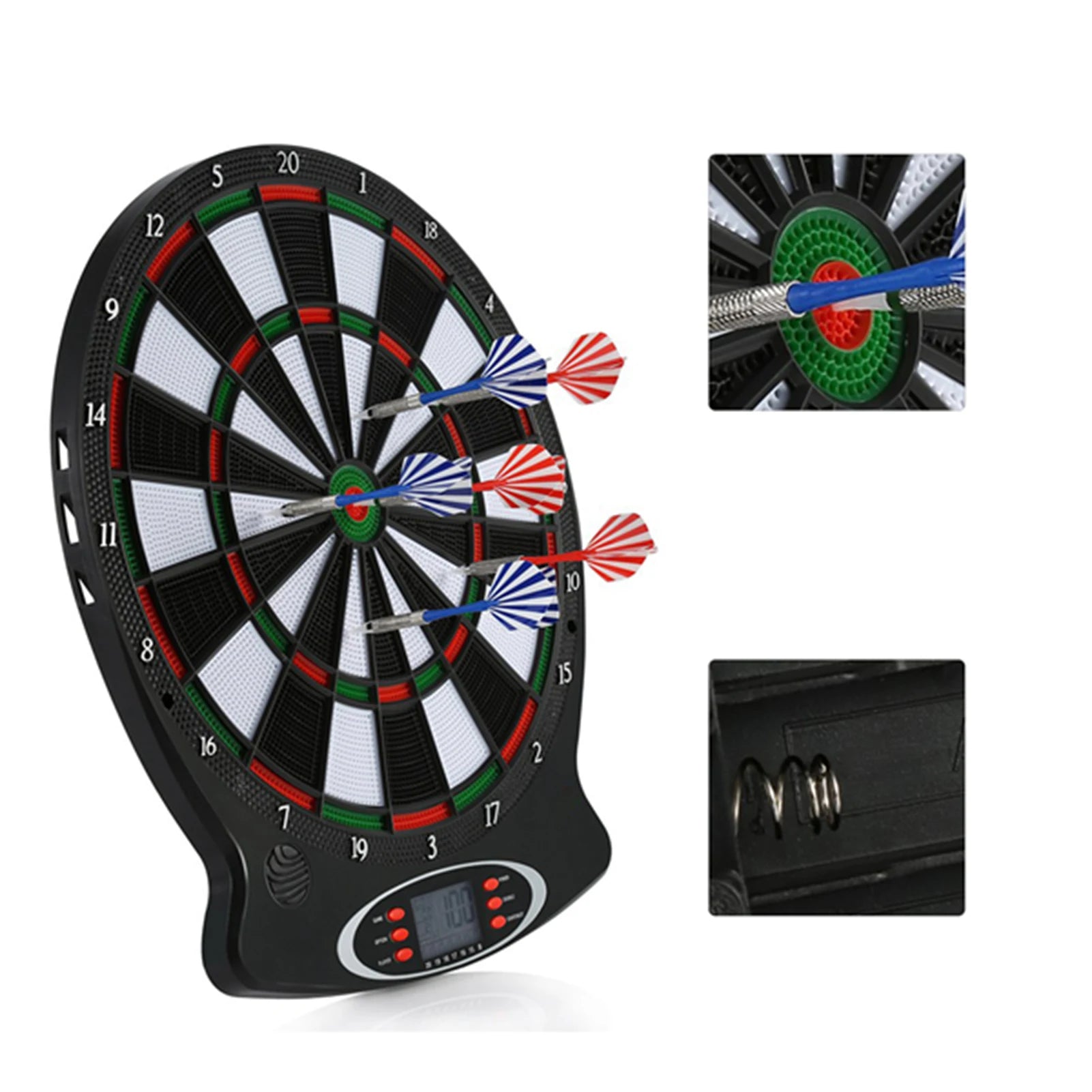 Electronic Dartboard with LCD Score Display & 6 Darts