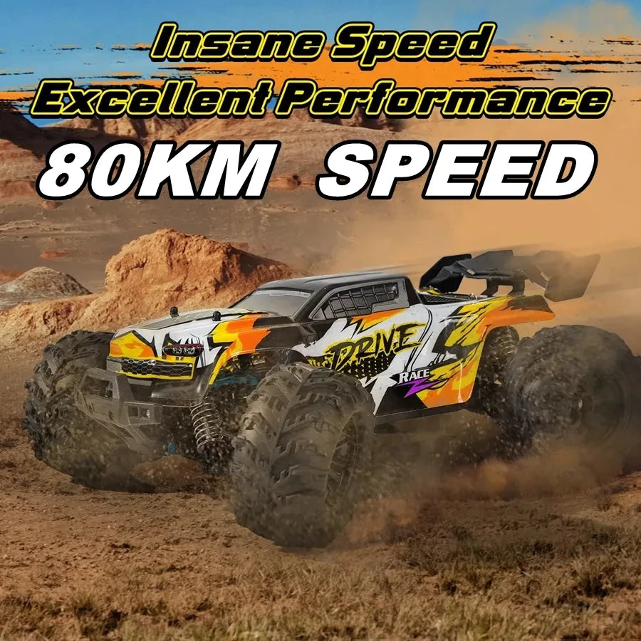 Brushless 4WD RC Car – Off-Road 80KM/H Racing Truck