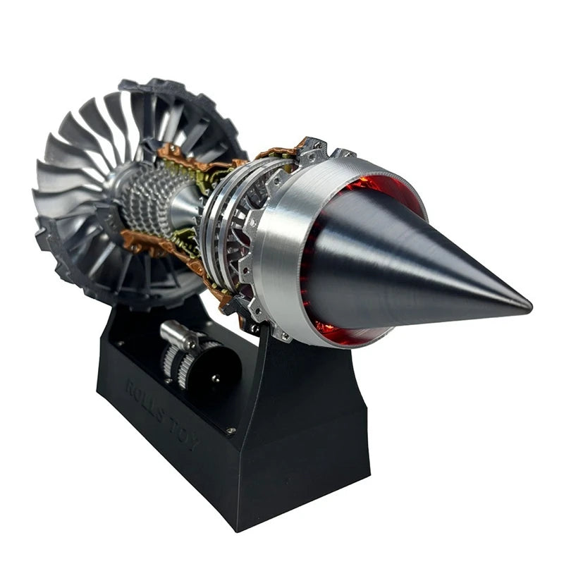 Electric Jet Engine Model – 1:25 TR900/A380 Turbofan with LED Light