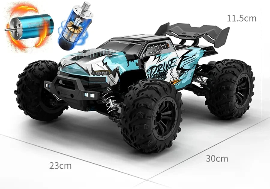 Brushless 4WD RC Car – Off-Road 80KM/H Racing Truck