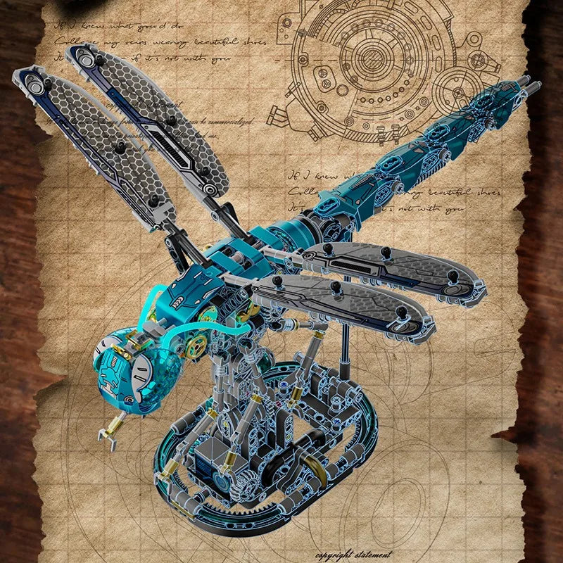 Wooden Assembly Toy – Dragonfly Model Kit