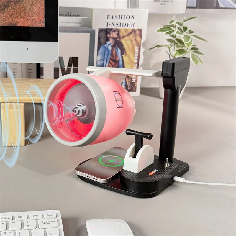 JetFan Turbofan Engine Model USB Desktop Fan with Humidifier