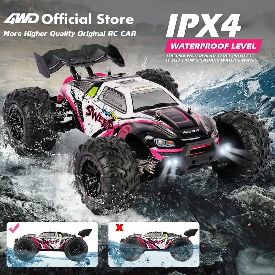Brushless 4WD RC Car – Off-Road 80KM/H Racing Truck