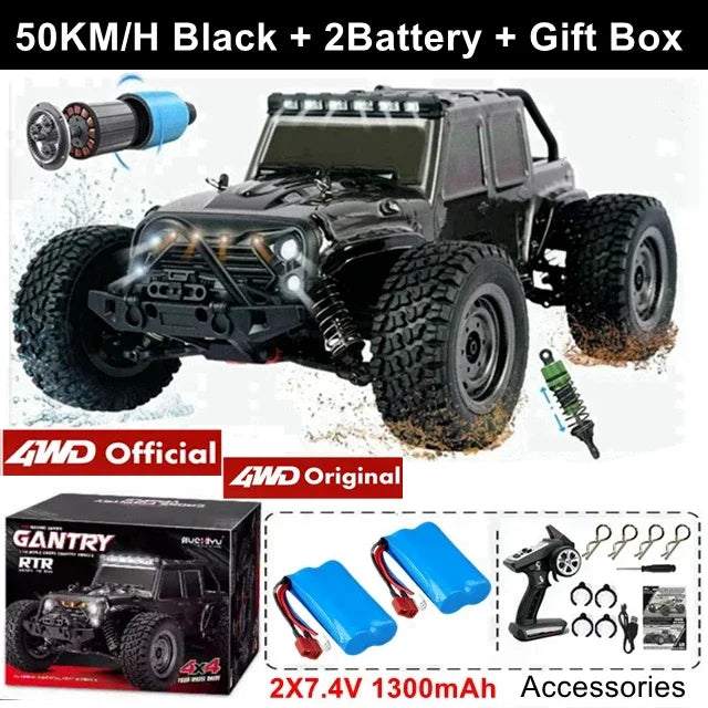 Brushless 4WD RC Car – Off-Road 80KM/H Racing Truck