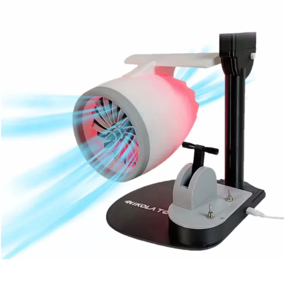 JetFan Turbofan Engine Model USB Desktop Fan with Humidifier
