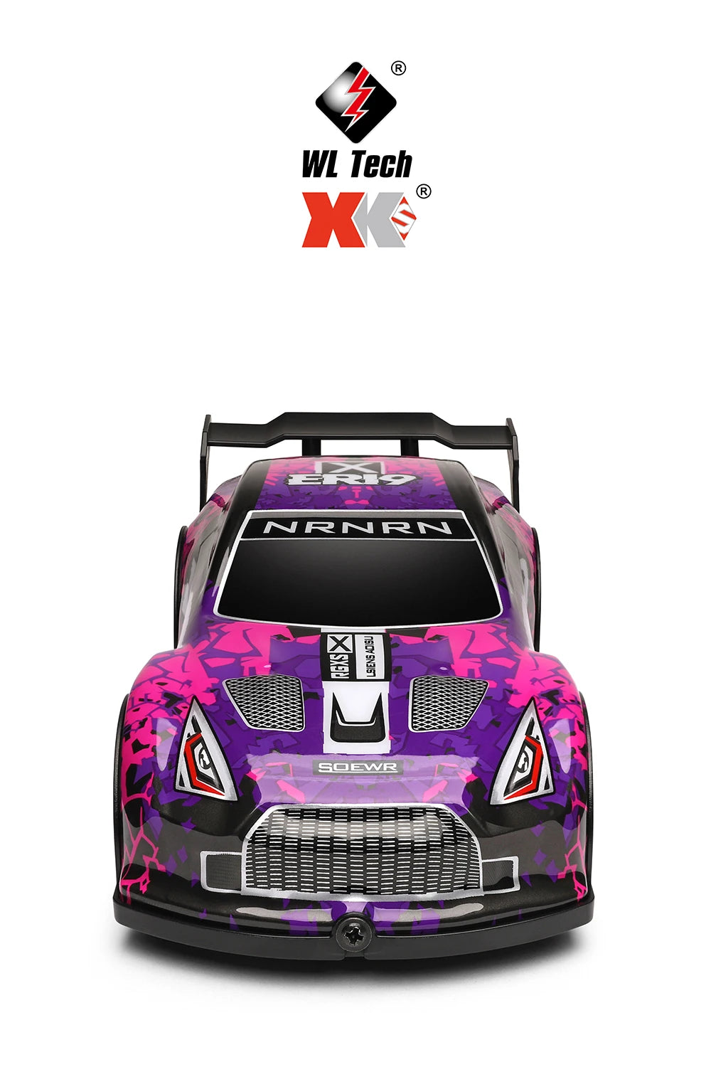 Mini GTR RC Racer – 4WD Drift Action with LED Headlights