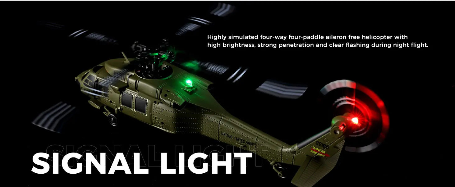 K170 RC Tactical Helicopter – 1:48 Scale Military Utility Aircraft Model