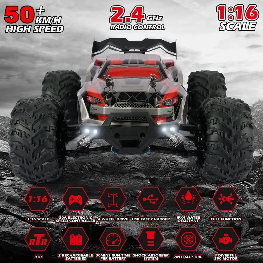 Brushless 4WD RC Car – Off-Road 80KM/H Racing Truck
