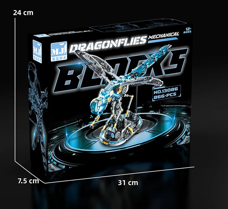 Wooden Assembly Toy – Dragonfly Model Kit