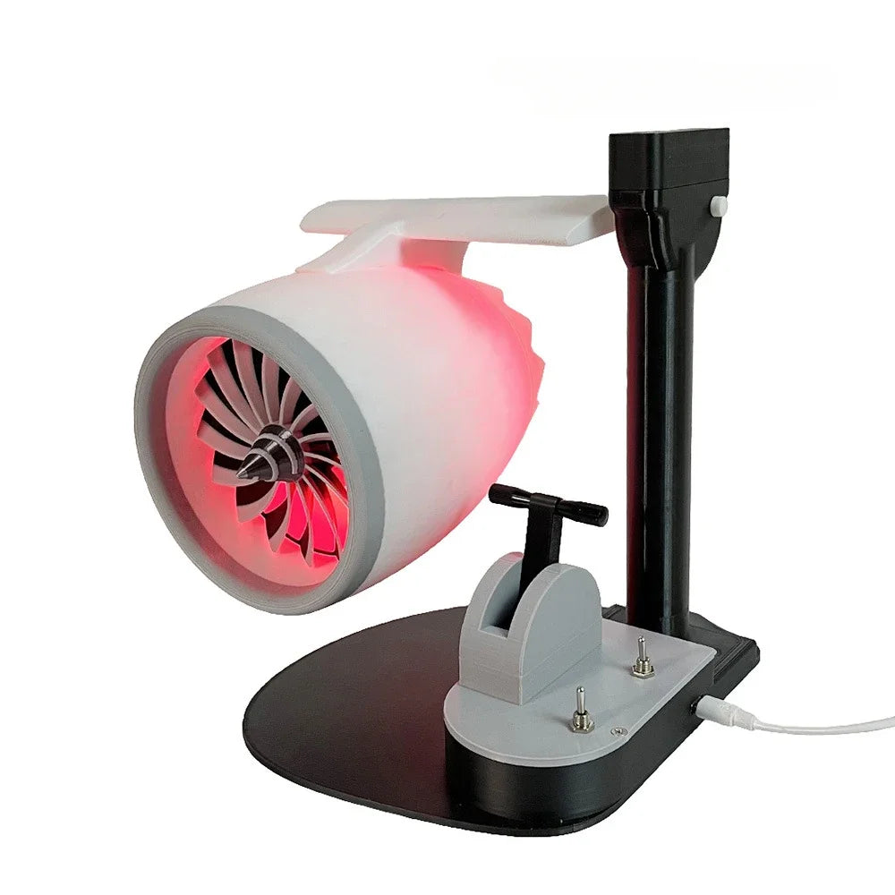 JetFan Turbofan Engine Model USB Desktop Fan with Humidifier