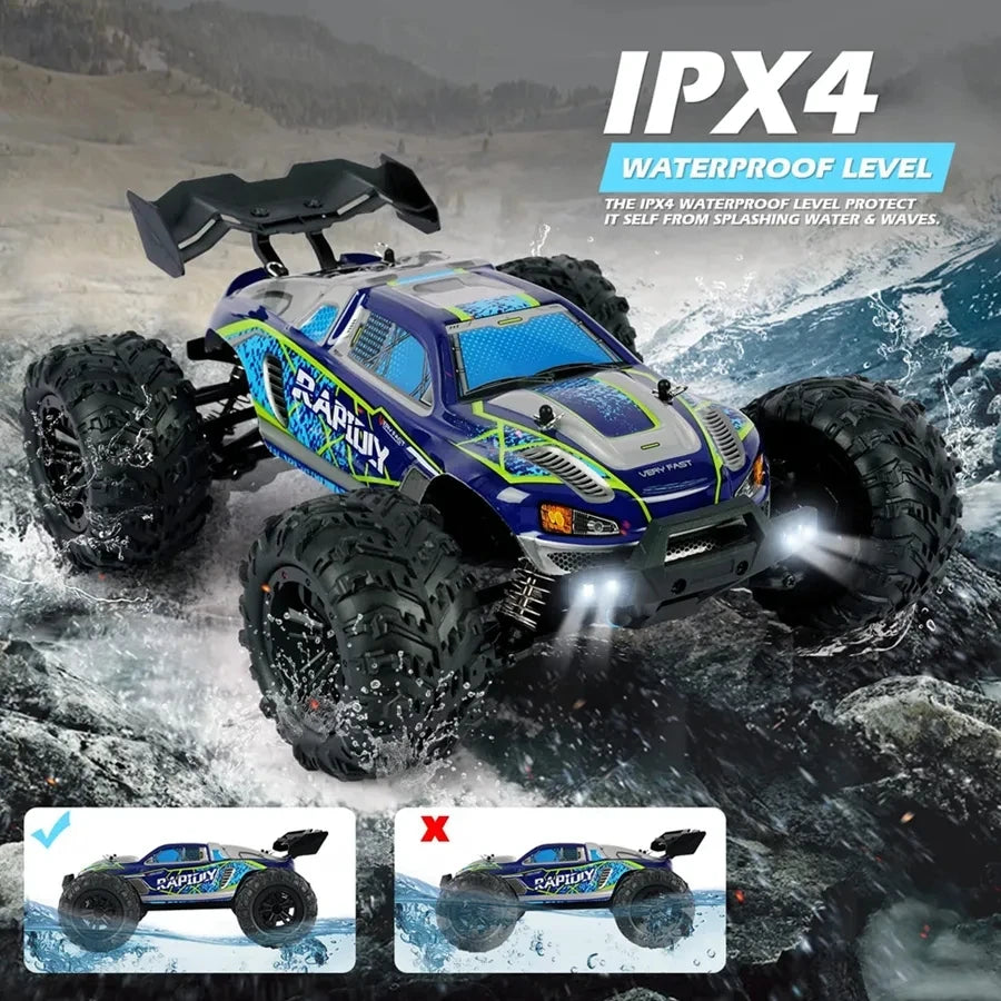 Brushless 4WD RC Car – Off-Road 80KM/H Racing Truck