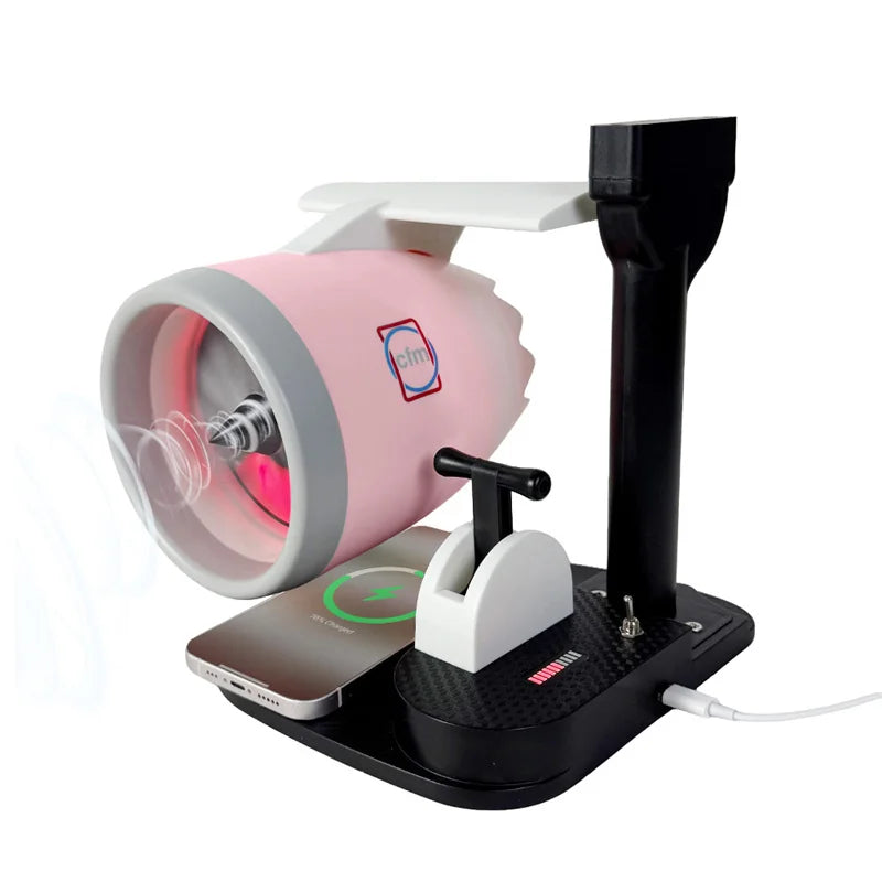 JetFan Turbofan Engine Model USB Desktop Fan with Humidifier