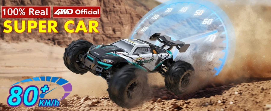 Brushless 4WD RC Car – Off-Road 80KM/H Racing Truck