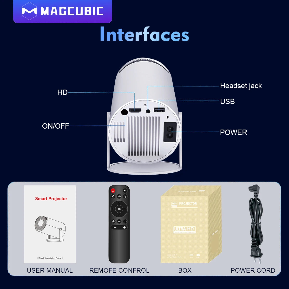 Magcubic 4K Android Projector