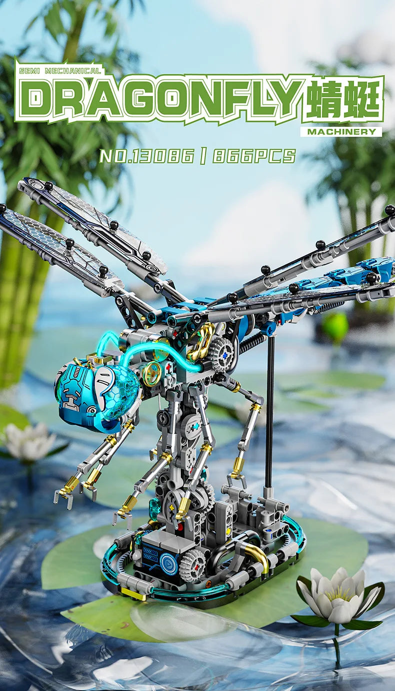Wooden Assembly Toy – Dragonfly Model Kit