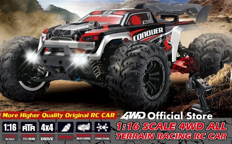 Brushless 4WD RC Car – Off-Road 80KM/H Racing Truck