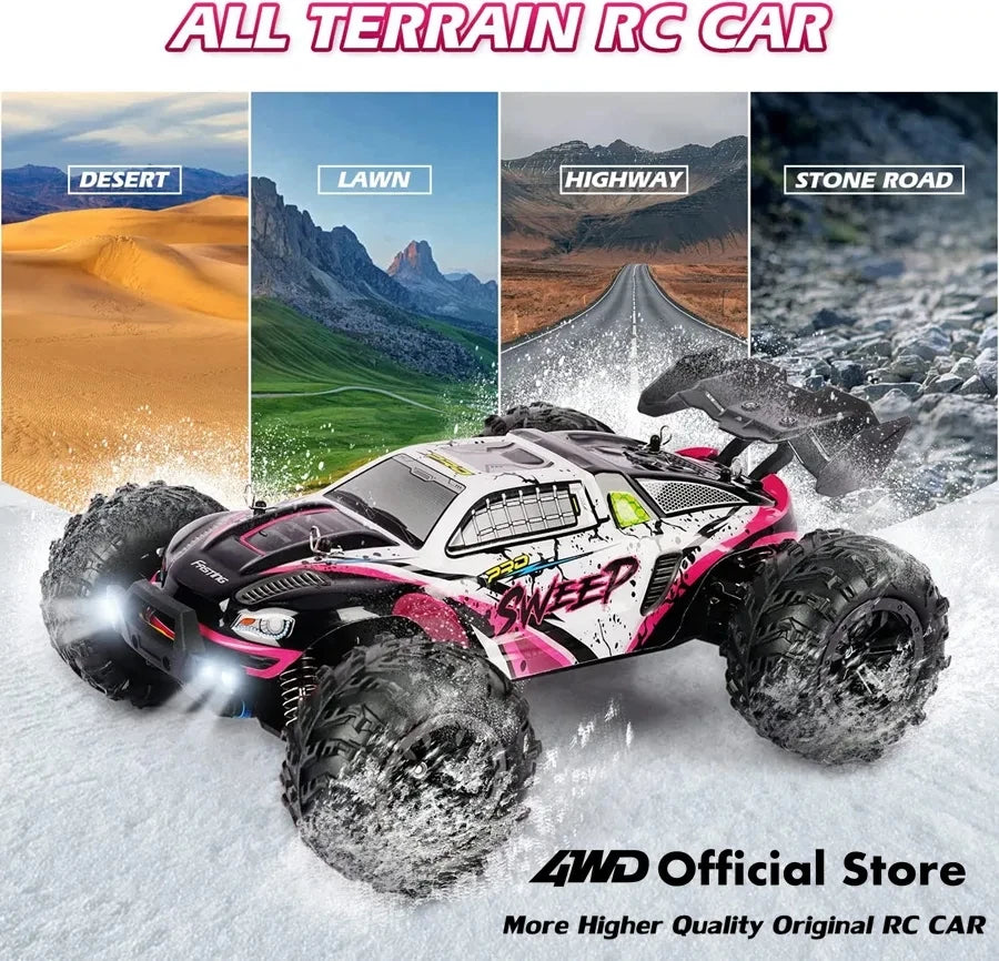 Brushless 4WD RC Car – Off-Road 80KM/H Racing Truck