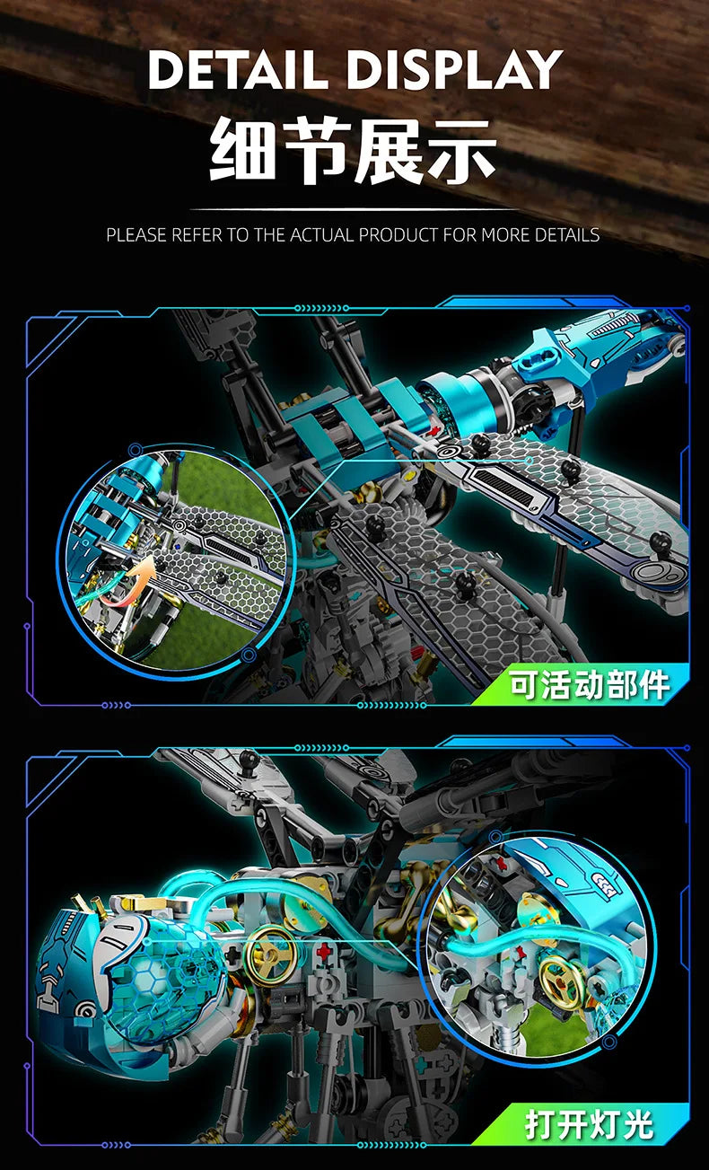 Wooden Assembly Toy – Dragonfly Model Kit