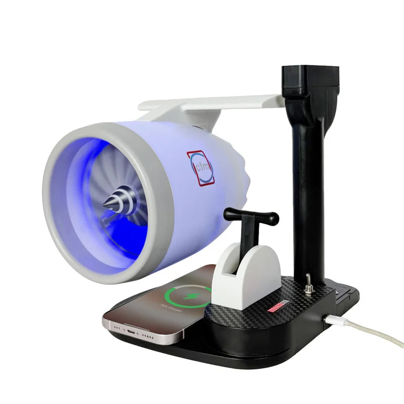 JetFan Turbofan Engine Model USB Desktop Fan with Humidifier