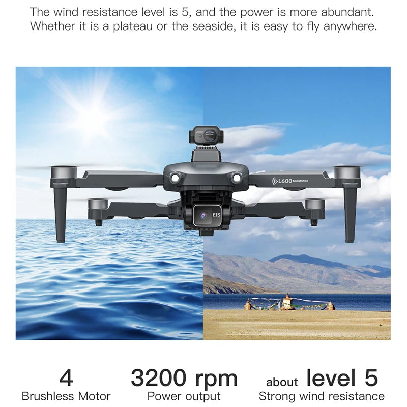 Pro Max GPS Drone – Dual Camera, 5KM Range, 4K Video
