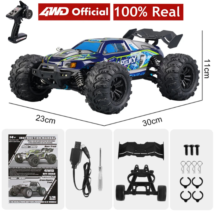 Brushless 4WD RC Car – Off-Road 80KM/H Racing Truck