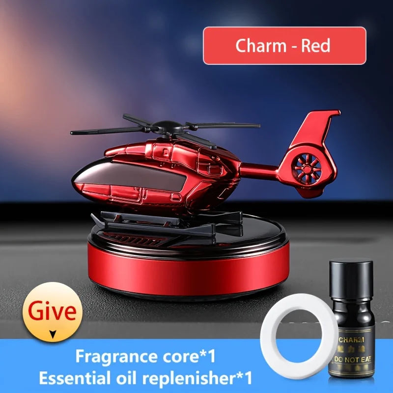 Car Solar Helicopter Air Freshener