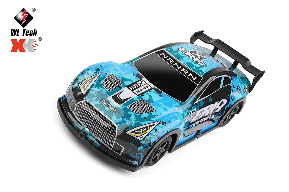 Mini GTR RC Racer – 4WD Drift Action with LED Headlights