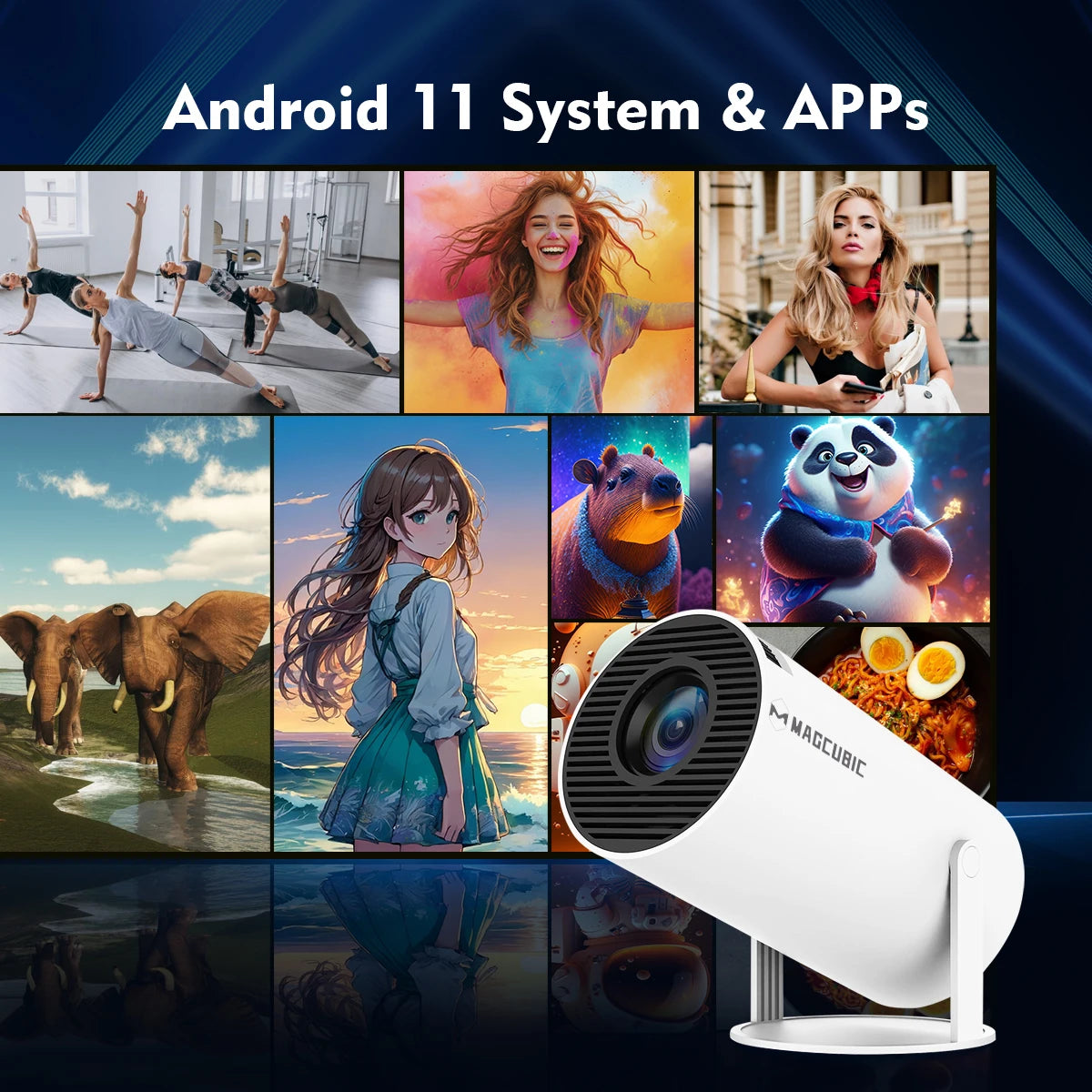 Magcubic 4K Android Projector