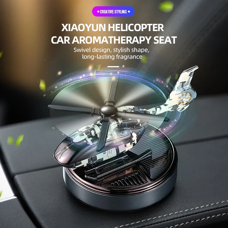 Car Solar Helicopter Air Freshener