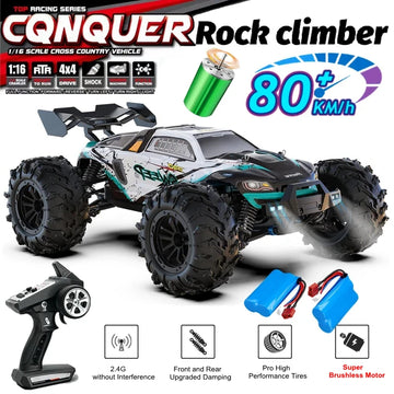 Brushless 4WD RC Car – Off-Road 80KM/H Racing Truck