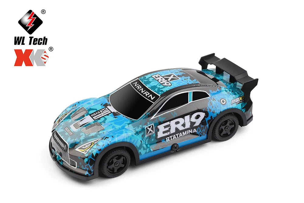 Mini GTR RC Racer – 4WD Drift Action with LED Headlights