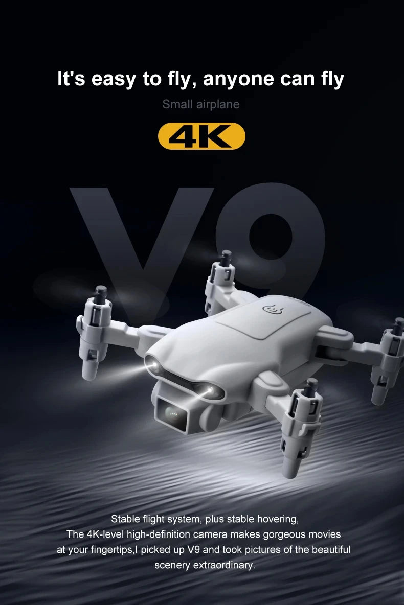 Beginner-Friendly Mini Drone – V9 Quadcopter with FPV
